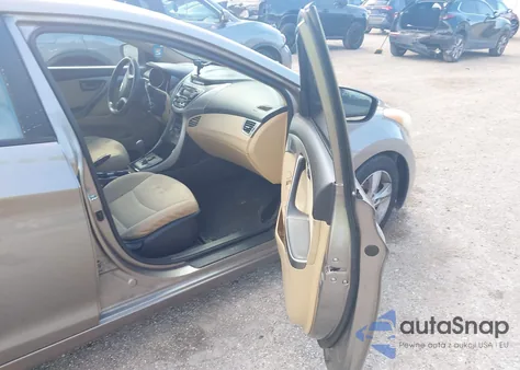 2013 Hyundai Elantra Gls z USA, uszkodzony, nr VIN 5NPDH4AE0DH326837